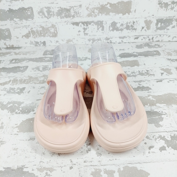 New Stuart Weitzman Stuflex Rosewater T-Strap Slides X276 - Picture 3 of 11